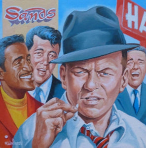 Roy Wallace "Frank Sinatra, Sammy Davis Junior, Dean Martin and Peter Lawford" (2008)