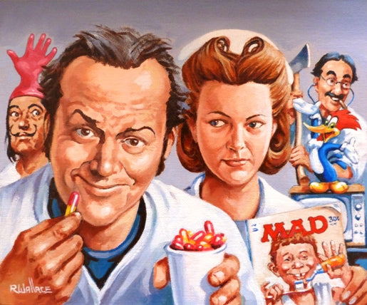 Roy Wallace "One flew over the cuckoo nest 1975 with Jack Nicholson and Louise Fletcher" (2007)