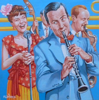 Roy Wallace "Rehearsal - Artie Shaw, clarinetist 1940s" (2008)