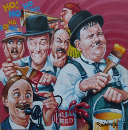 Roy Wallace "Stan Laurel and Oliver Hardy" (2009)