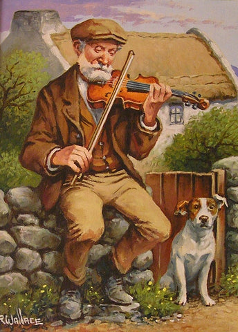 Roy Wallace “The Fiddle Player”.