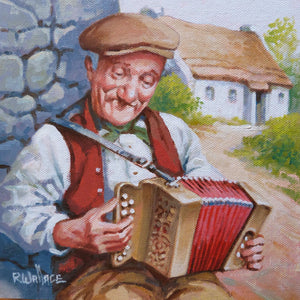 Roy Wallace  "The Accordianist. (2008)."