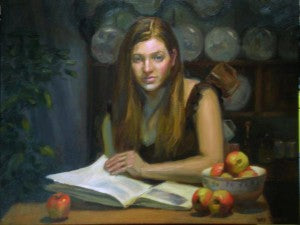 Ray Tsang "Study of a girl reading"