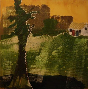 Tom Byrne "Cottage and Sunset"