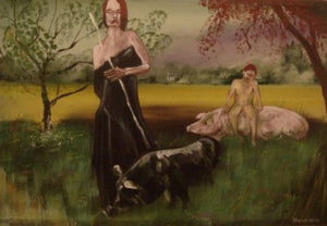 Tom Byrne "Figures and Pigs"
