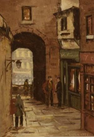 Tom Cullen "Merchant's Arch, Dublin"