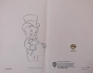 Warner Brothers Animation Artwork 2. Original Pencil Study Sketch